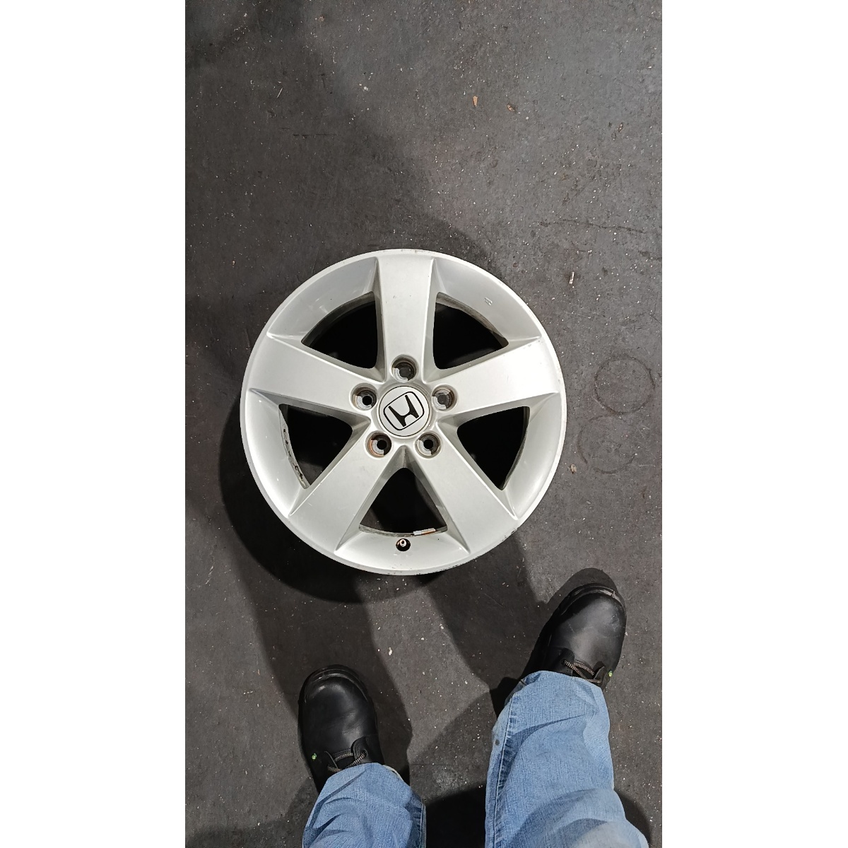 Roda De Liga Honda Civic 2008 G8 Original Unidade - Imagem 8