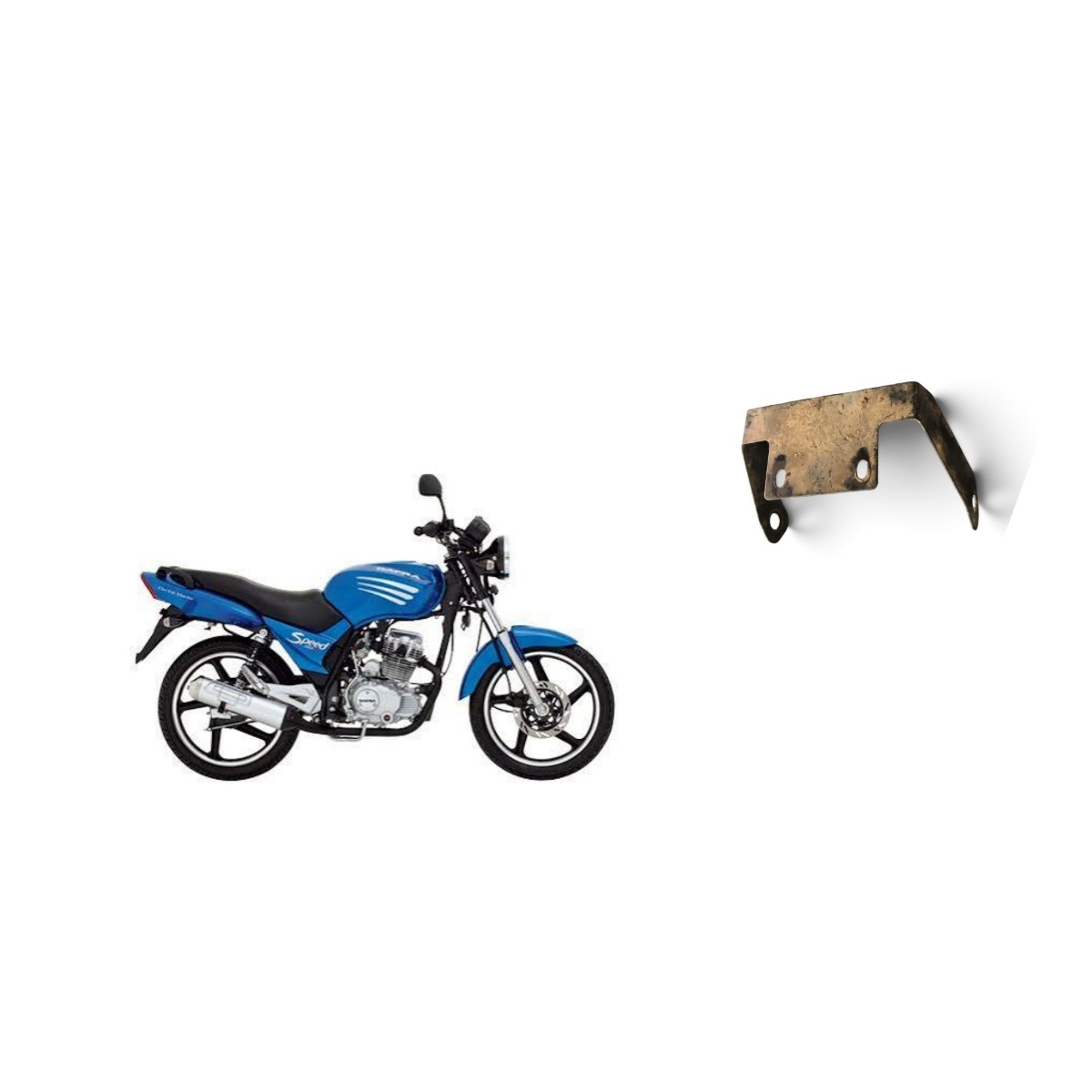 Suporte De Placa Dafra Speed 150 Usado