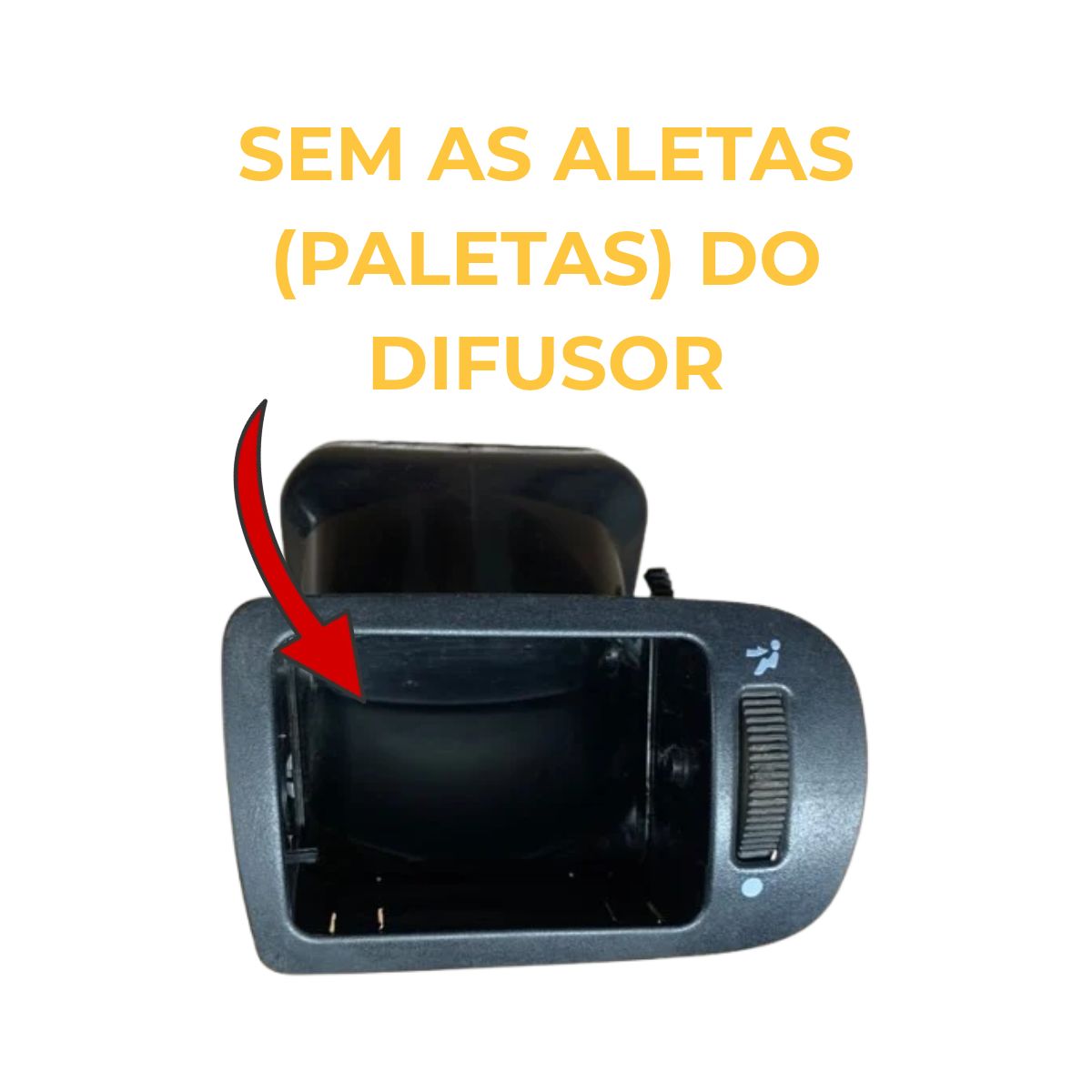 Difusor Ar Direito Fiat Palio 98/2005 (Usado) - Imagem 3