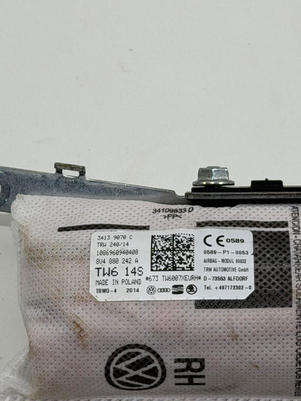 Air Bag Lateral Dir. Passageiro Audi A3 8V4880242A - Imagem 4