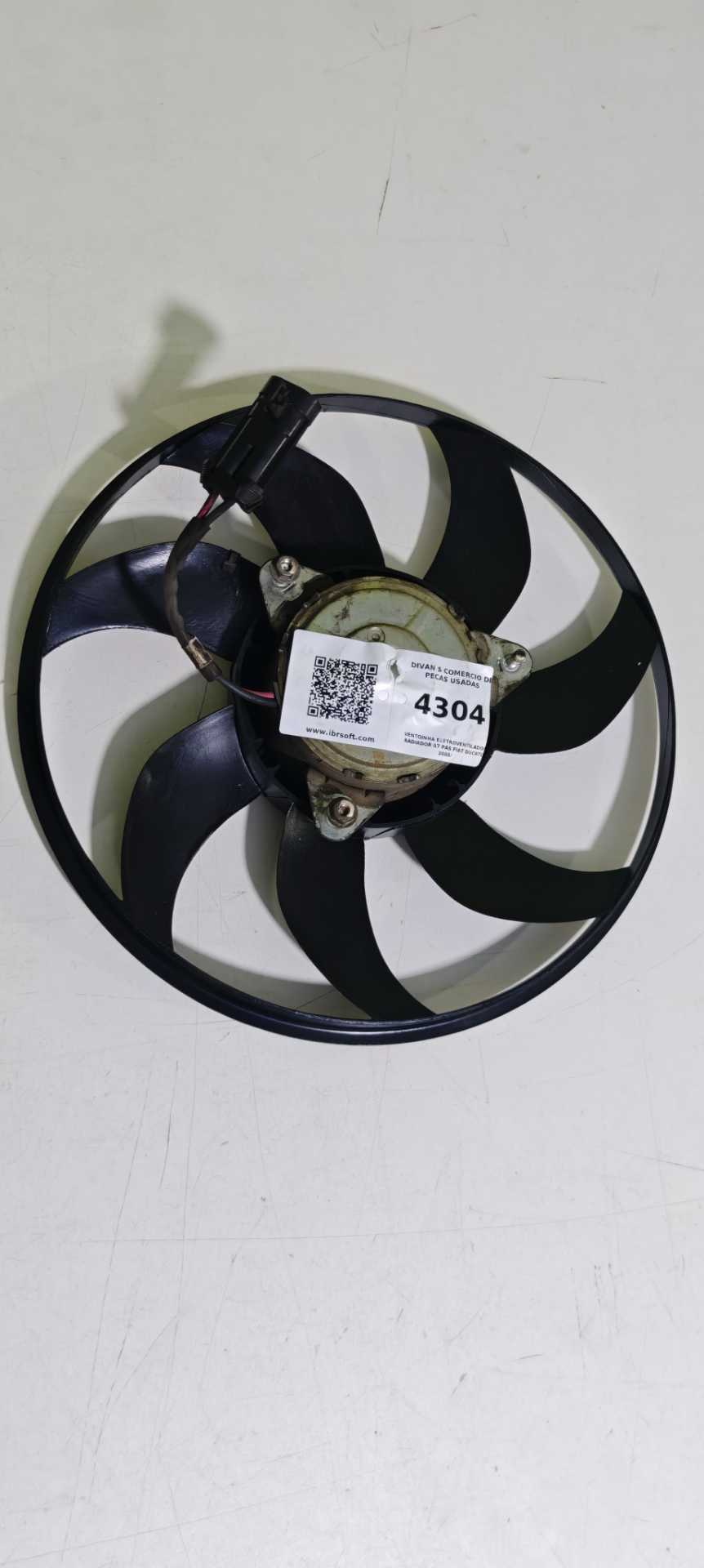 Ventoinha Eletroventilador Radiador 07 pás Fiat Ducato 2008/ - Imagem 1