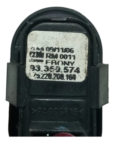 Botão Vidro Elétrico Traseiro Direito 06 A 11 93350574 - Imagem 7