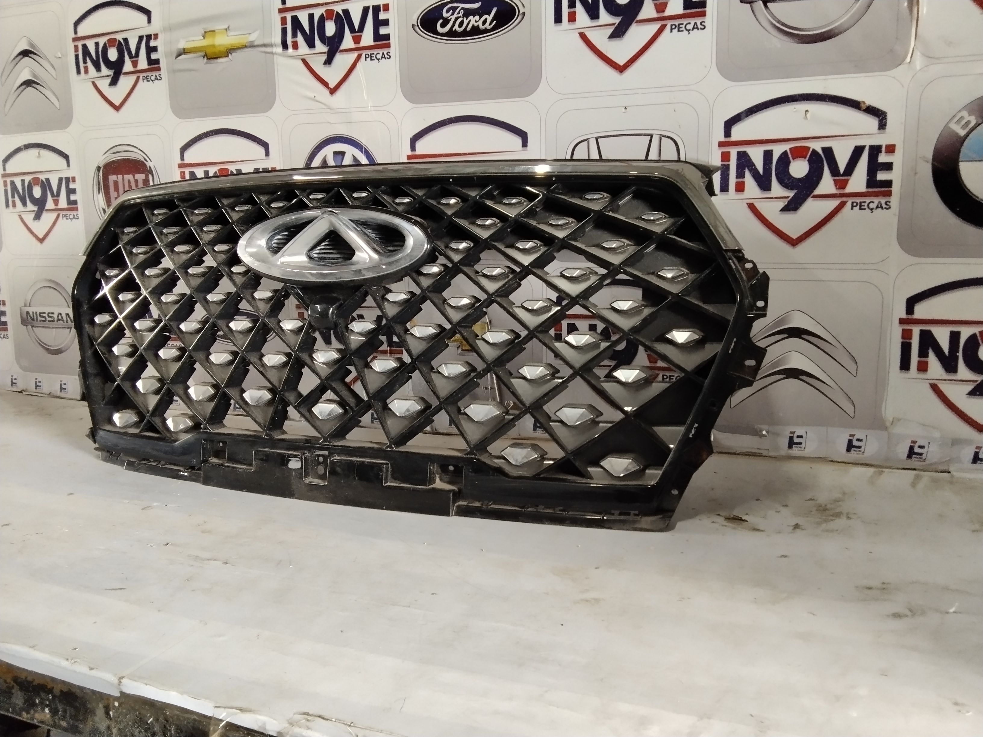 Grade Radiador Dianteiro Chery Tiggo 7 Pro