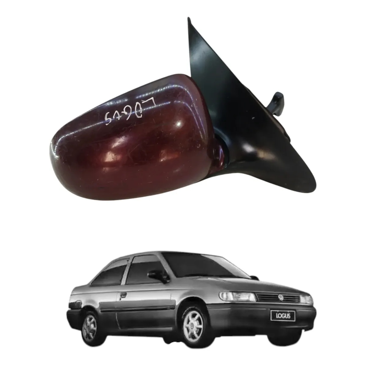 Retrovisor Manual Direito Vw Logus Pointer 1993/1997 20A2405