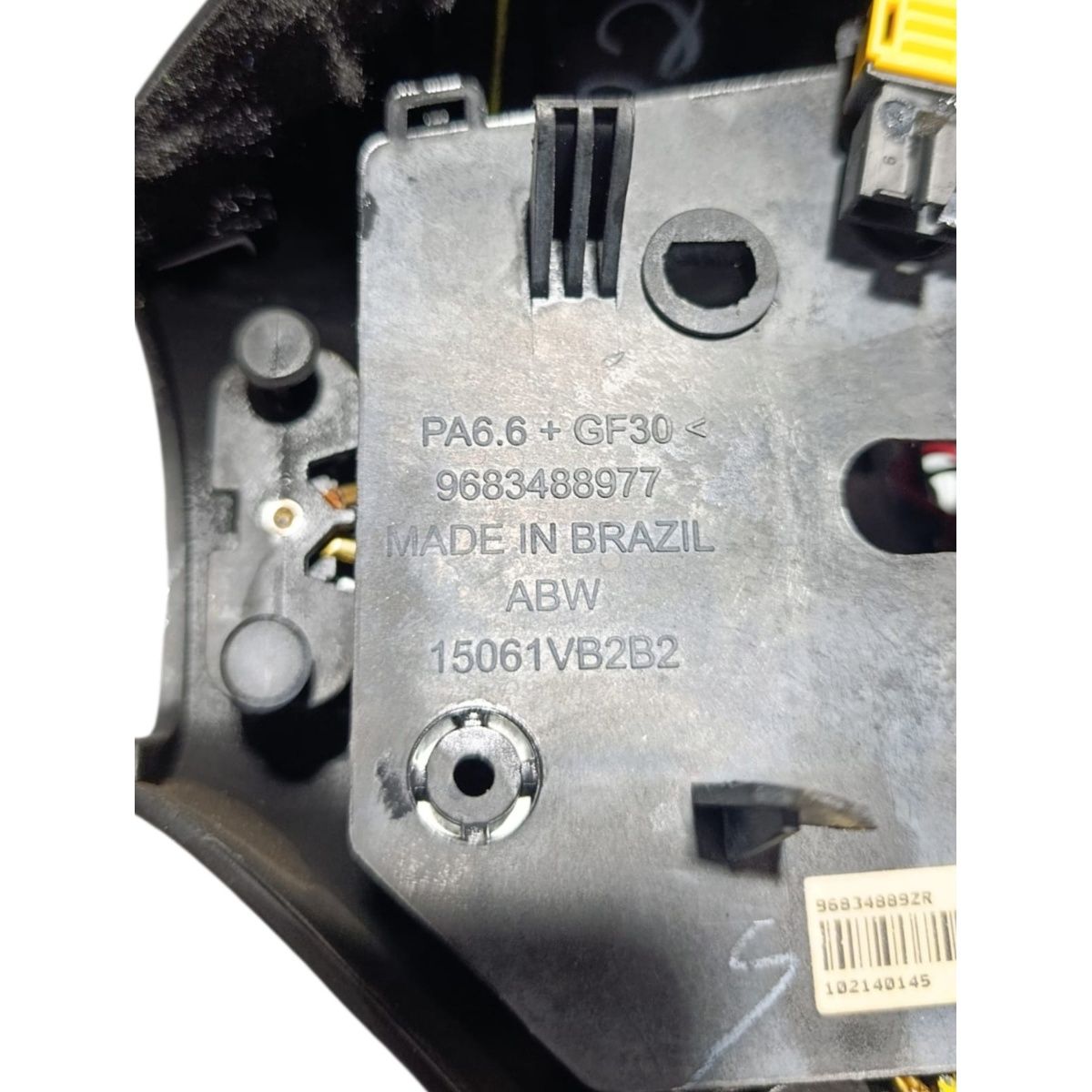 Capa Buzina Volante Peugeot 206/207 2006-2014 9683488977 - Imagem 8