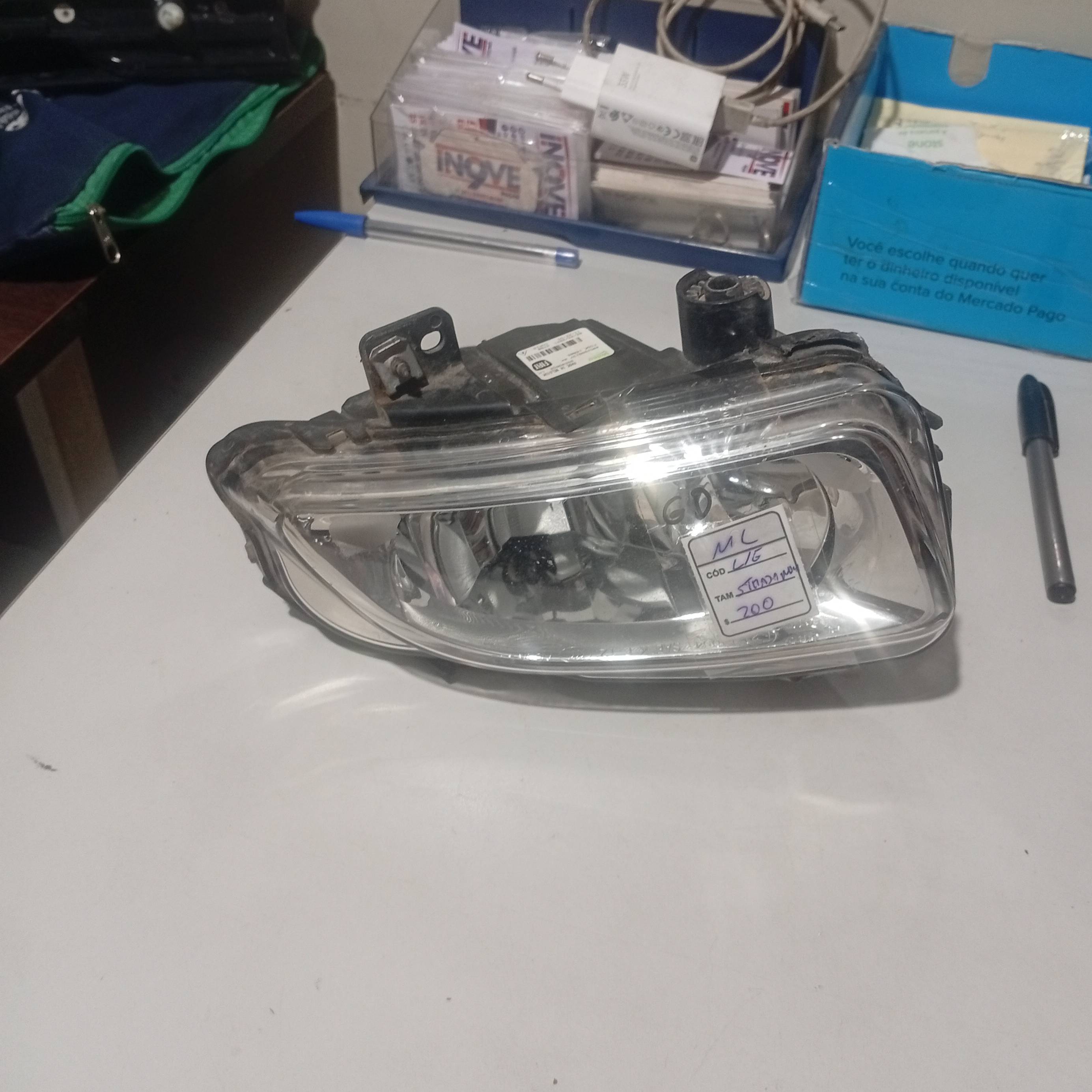 Farol Auxiliar Lado Esquerdo Fiat Strada