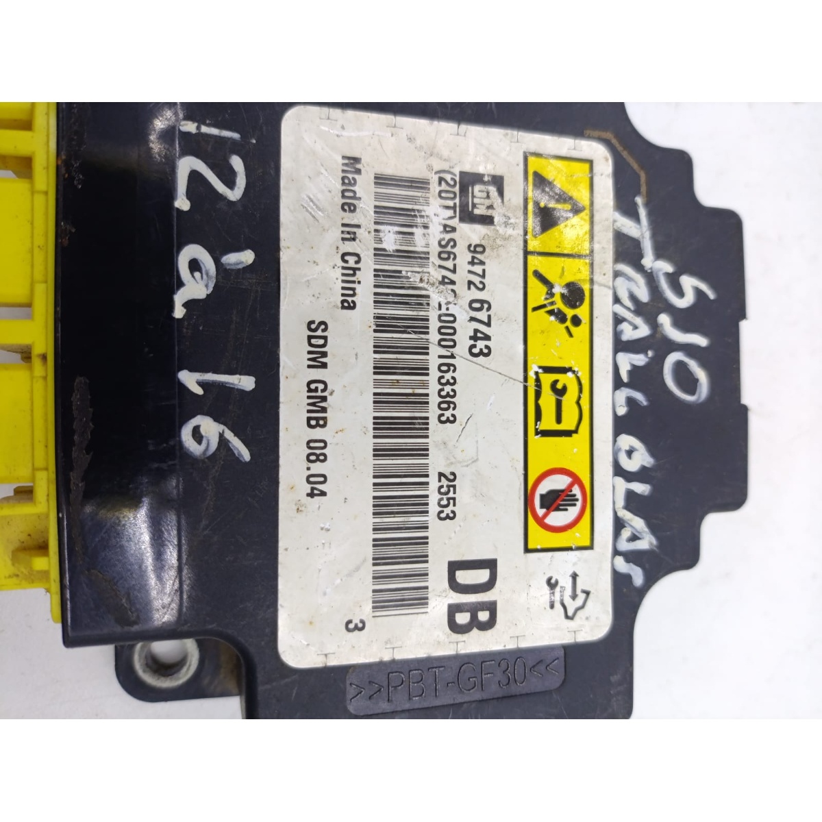 Módulo do Airbag GM S10 2012/2016