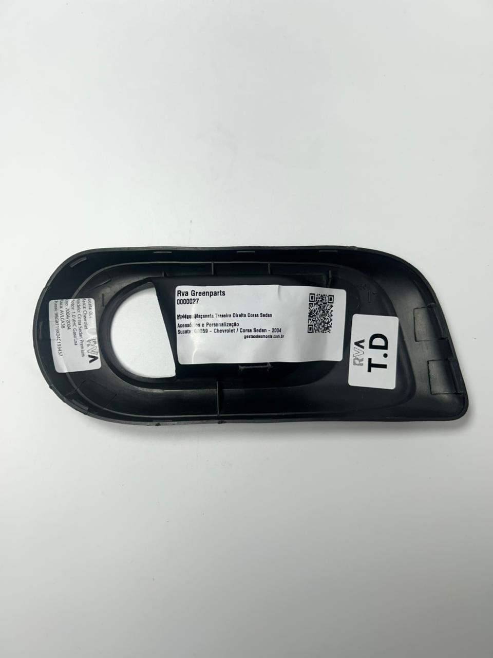 Moldura Maçaneta Traseira Direita Corsa Sedan - Imagem 2