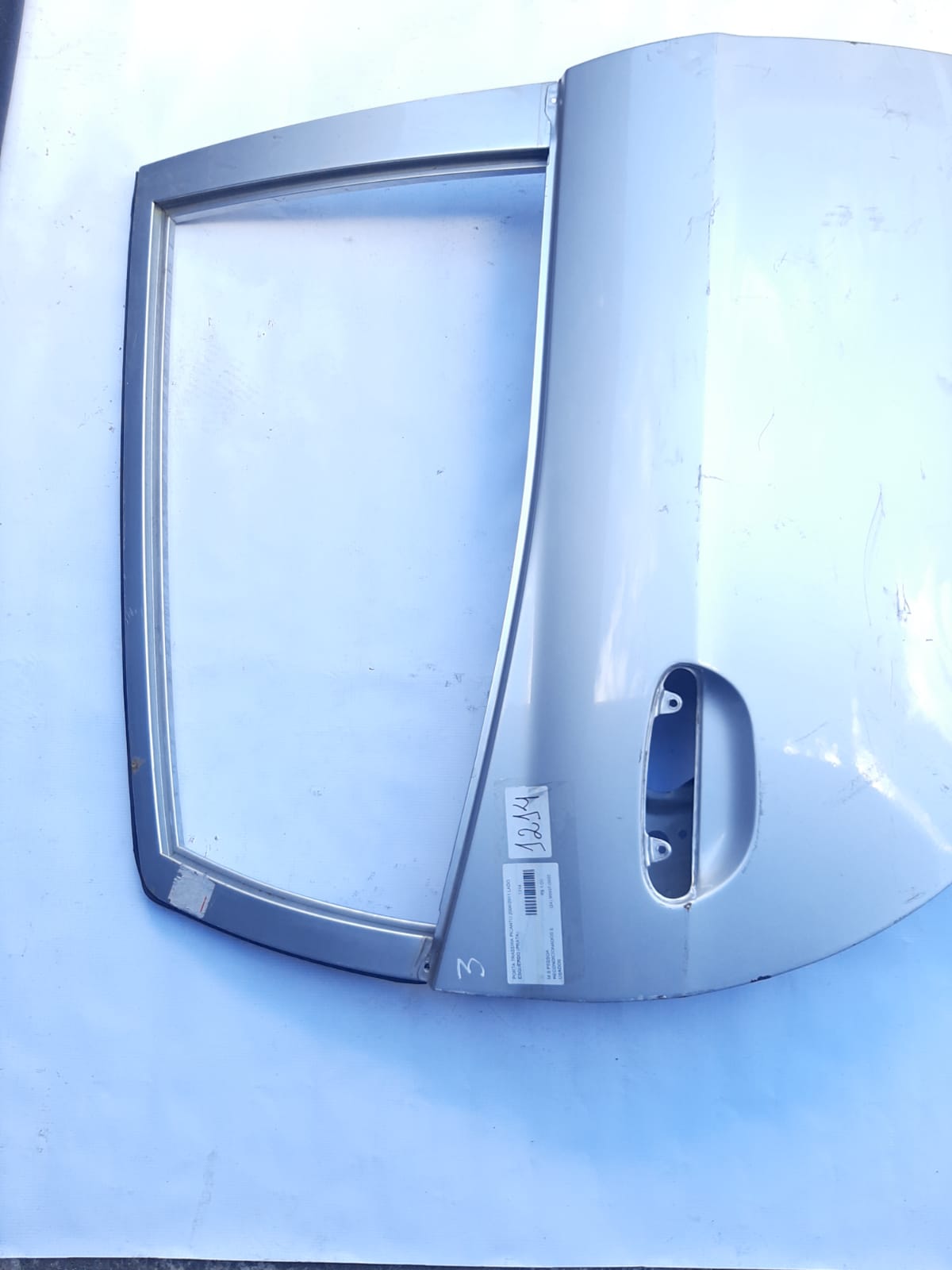 PORTA TRASEIRA PICANTO 2008/2011 LADO ESQUERDO (PRATA) - Imagem 3