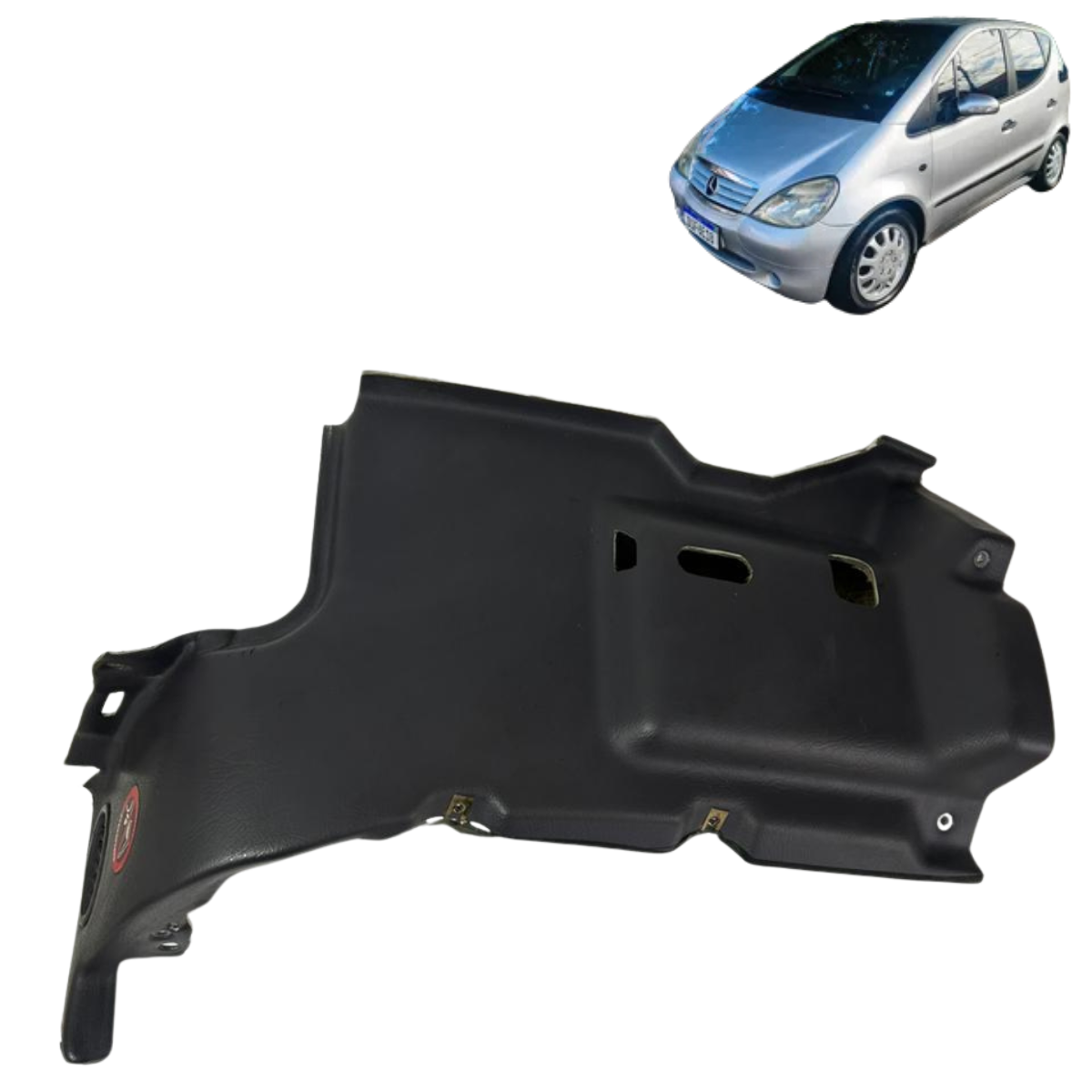 Moldura Inferior Painel Direito Mercedes Benz Classe A 2003