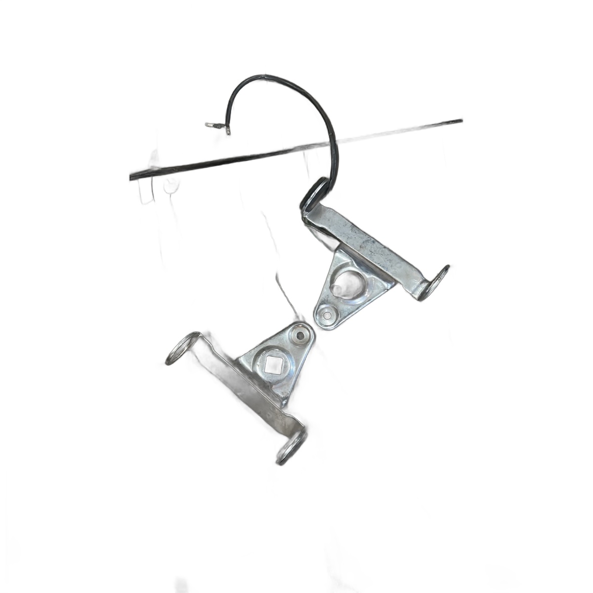 Par suporte de farol suzuki intruder 125 usado - Imagem 6