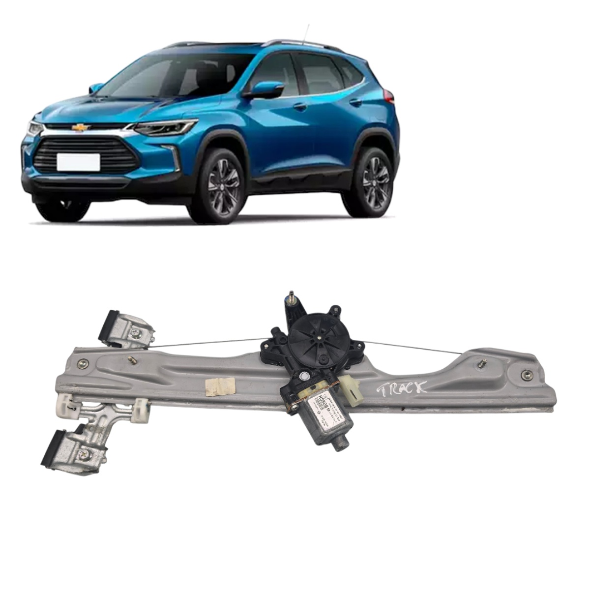 Máquina Vidro Elétrico Dianteira Esquerda Tracker - Imagem 1