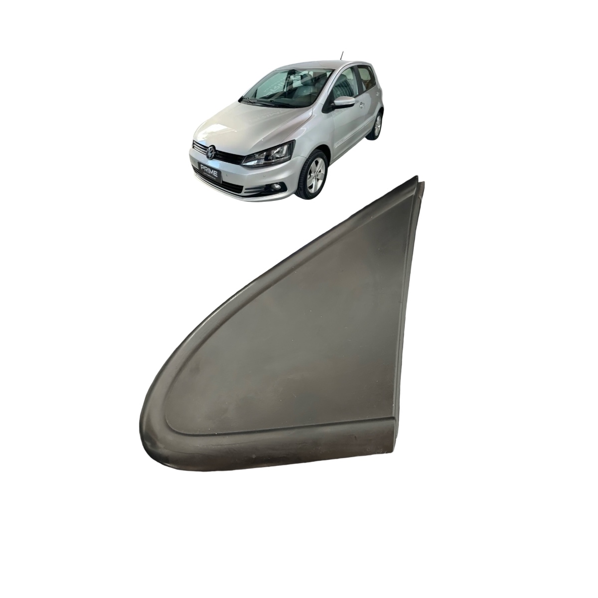 Acabamento Externo Retrovisor Esquerdo Vw Fox 5z0853273d Preto (primer/sem Pintura)