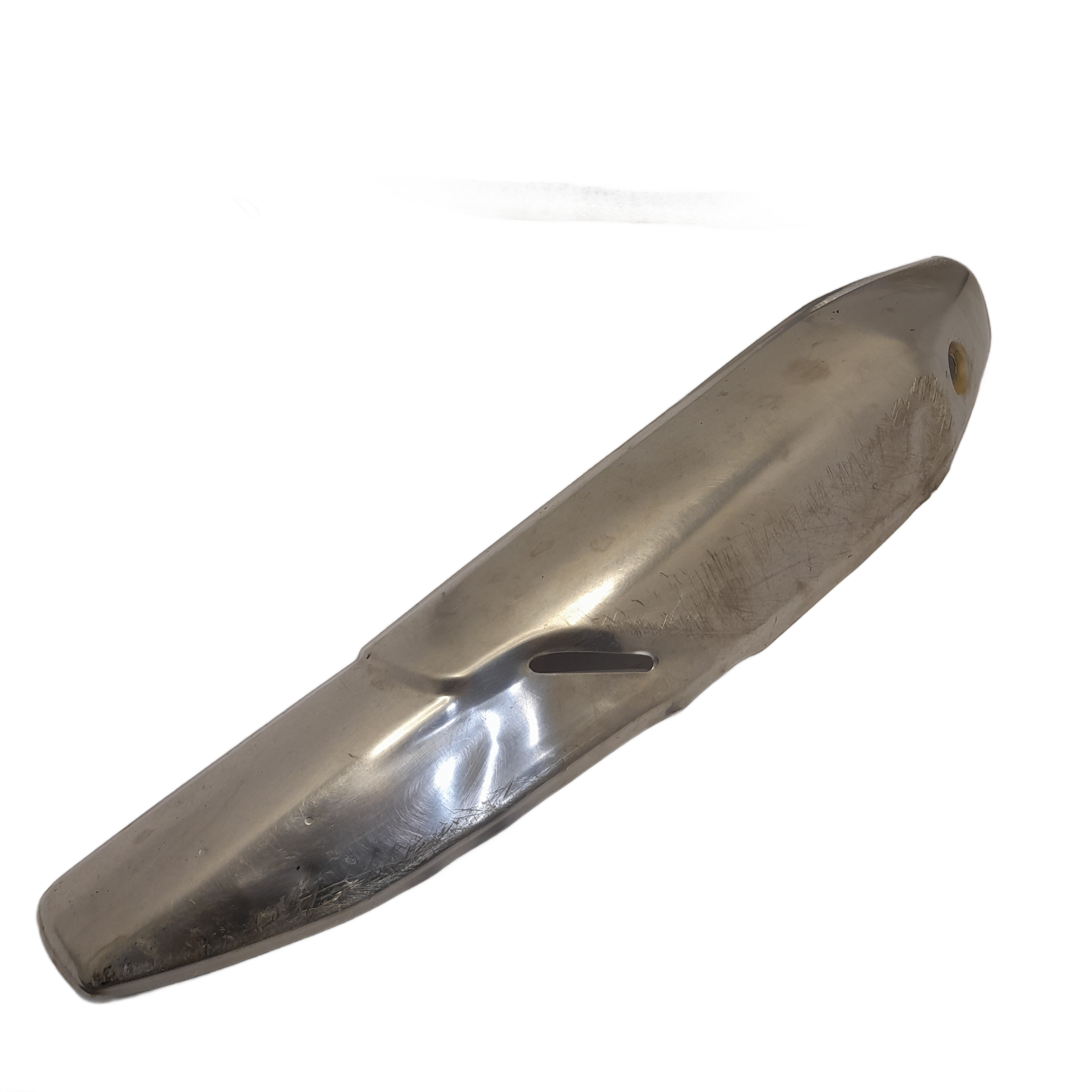 Protetor de Escapamento Cromado Fan 120 2014/15 - Imagem 1