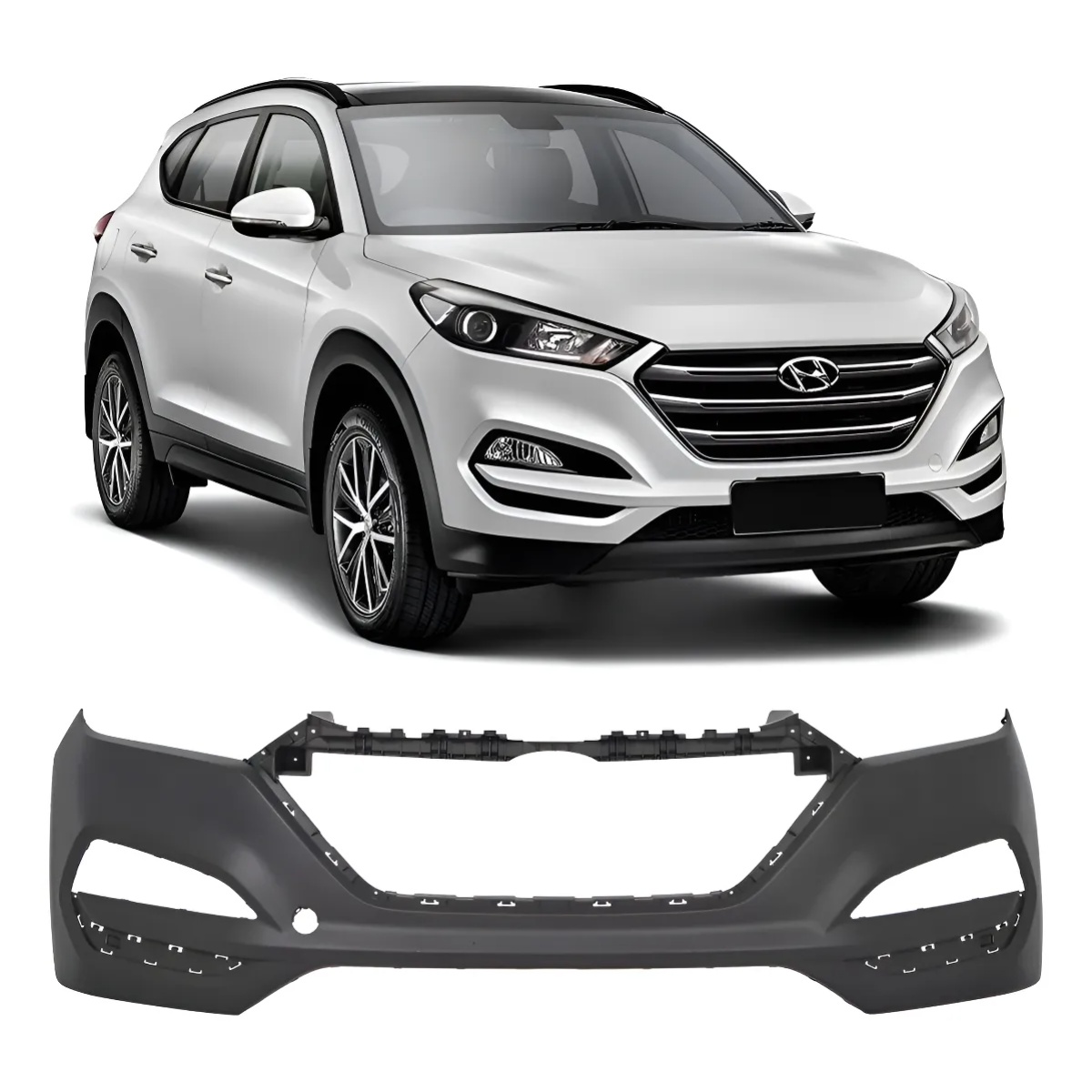 Parachoque Dianteiro Hyundai Tucson 2017 a 2022