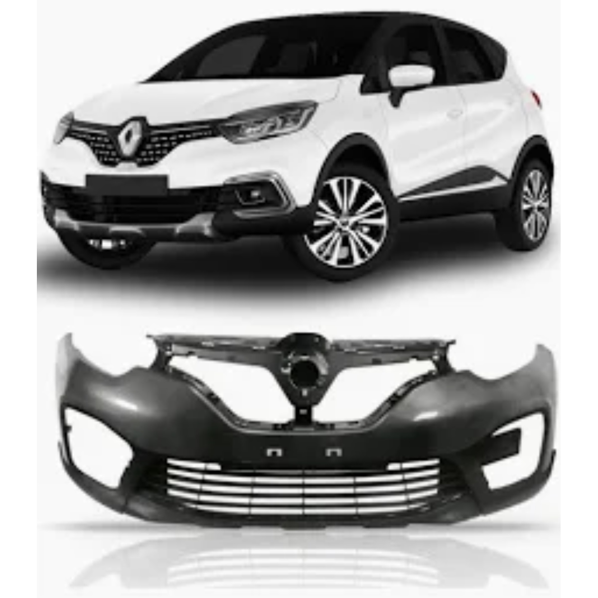 Parachoque Dianteiro Renault Captur 2017 a 2021