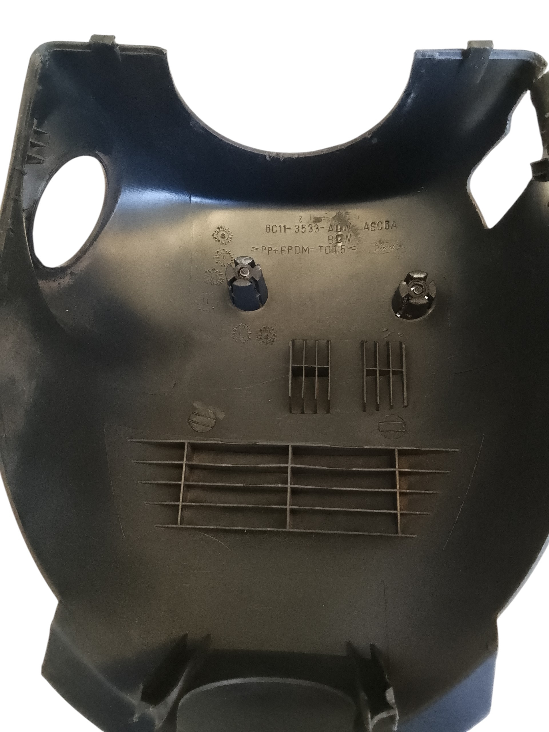 Moldura Inferior Chave Seta Ford Transit 08/14 Original Usad - Imagem 2
