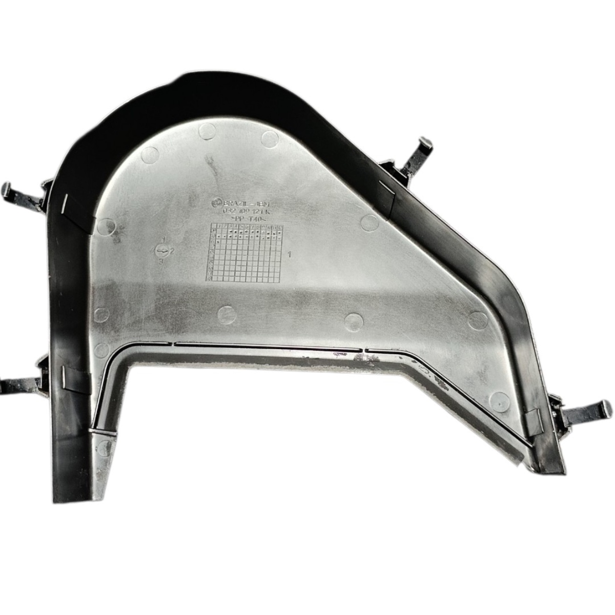 Capa Protetora Correira Dentada Vw Voyage Gol 2009/2023 Preto - Imagem 3