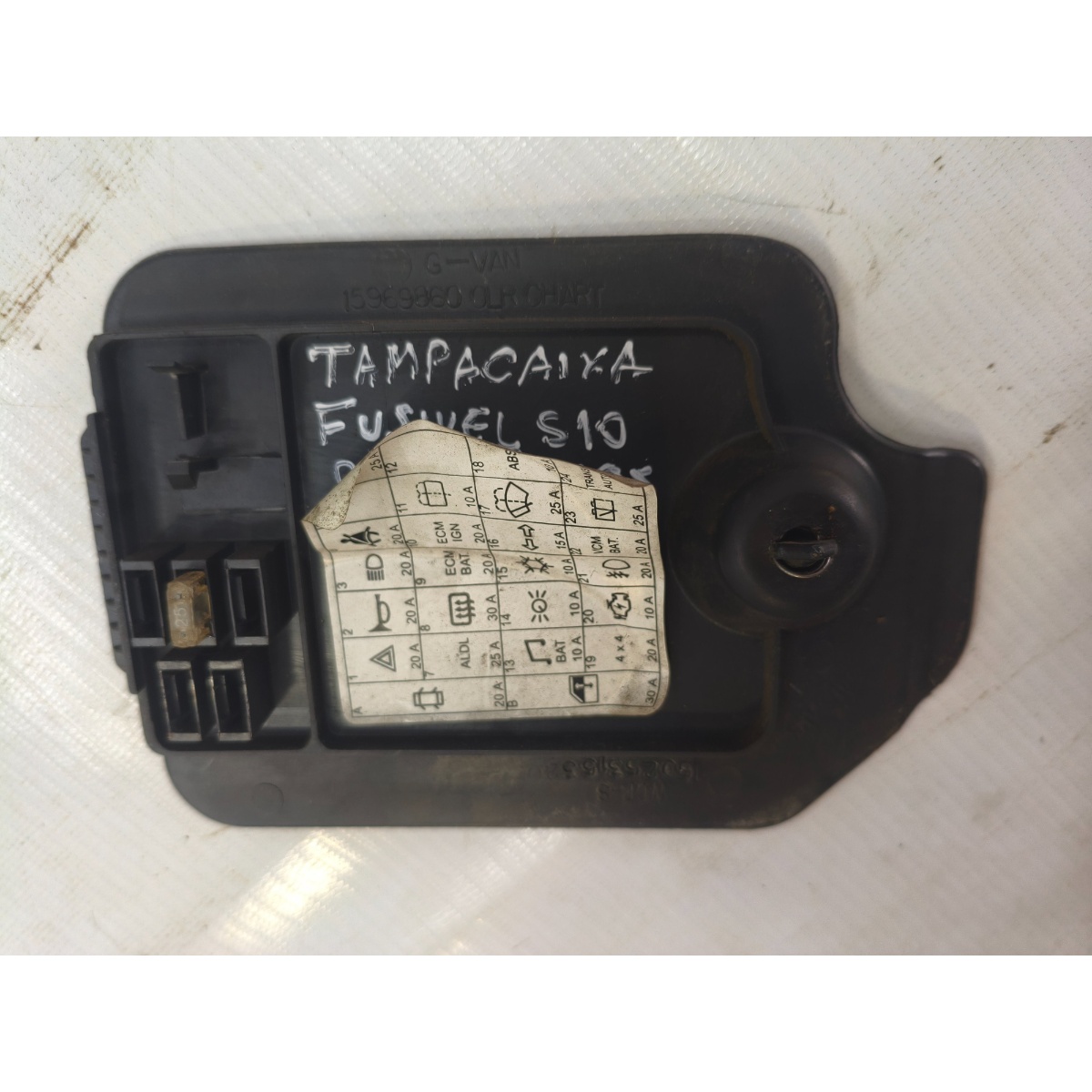 Tampa Caixa Fusivel S10 Blazer 1995 A 2004 Original 15969860 - Imagem 2
