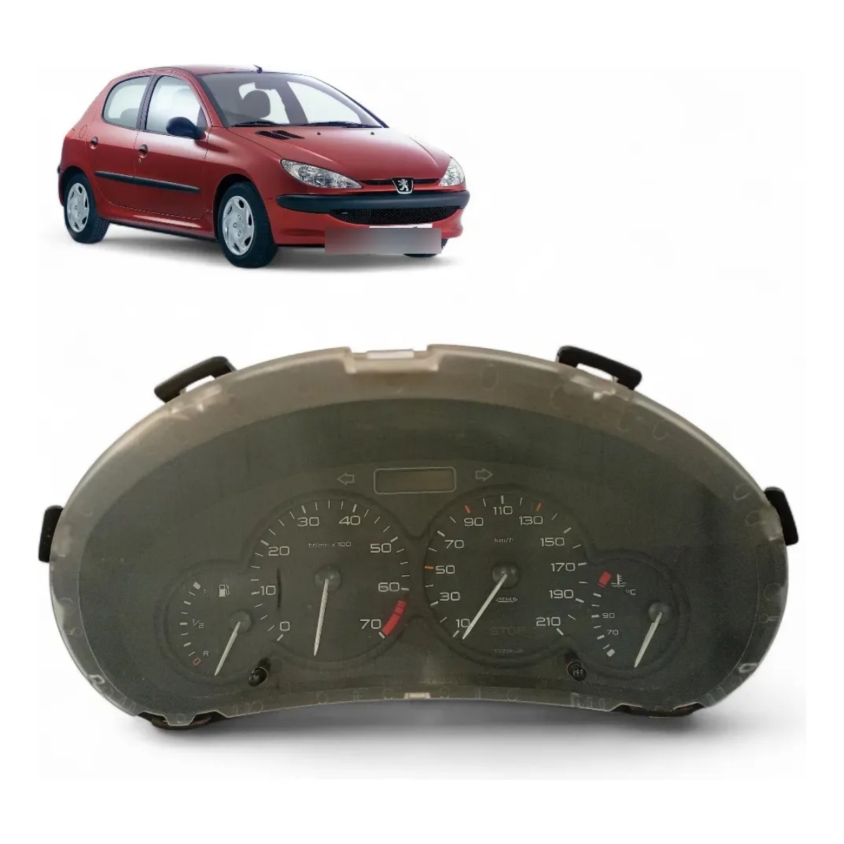 Painel De Instrumentos Peugeot 206 207 1.0 555000301200