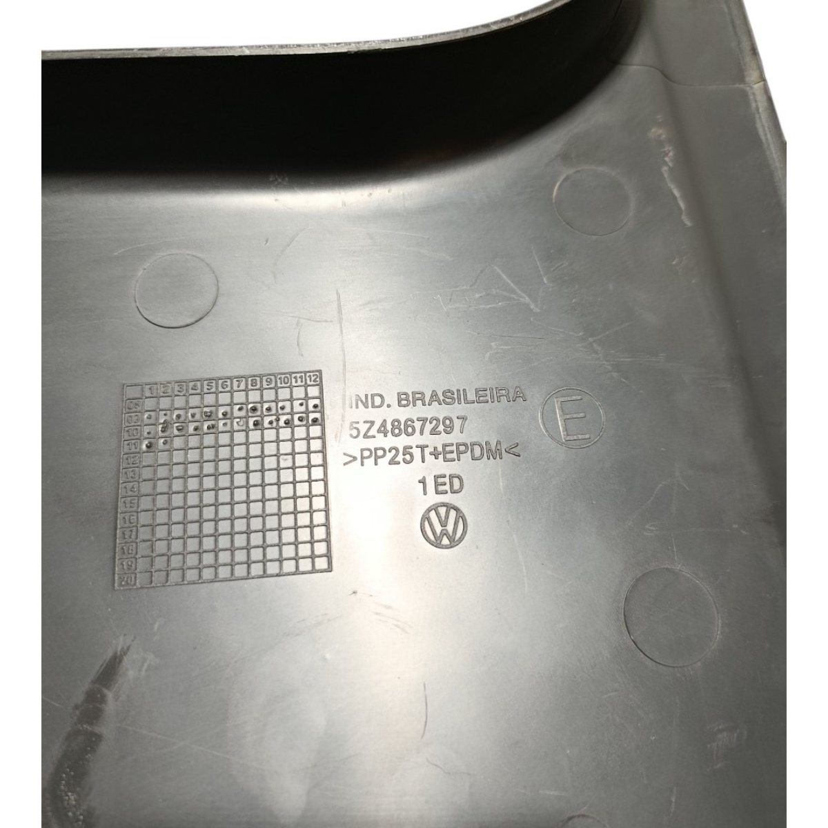 Acabamento Inferior Coluna Esquerda VW Fox 2010/2018 - Imagem 7