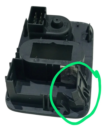 Moldura Botão Retrovisor Clio 02 A 11 8200193895 Com Detalhe - Imagem 4
