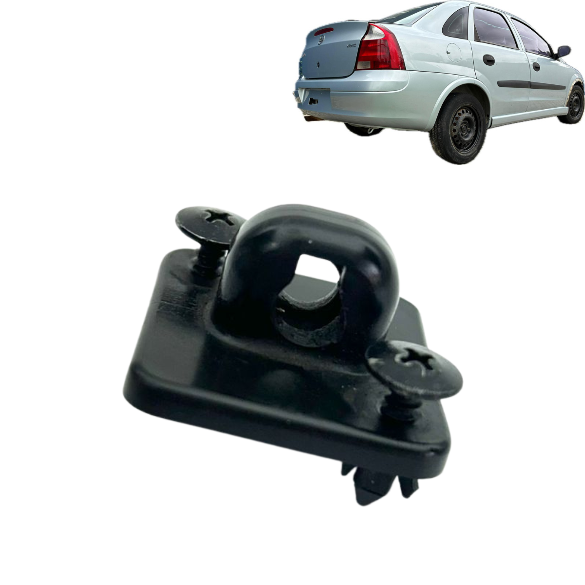 Suporte Haste Capô Chevrolet Corsa Sedan Premium GM 2004