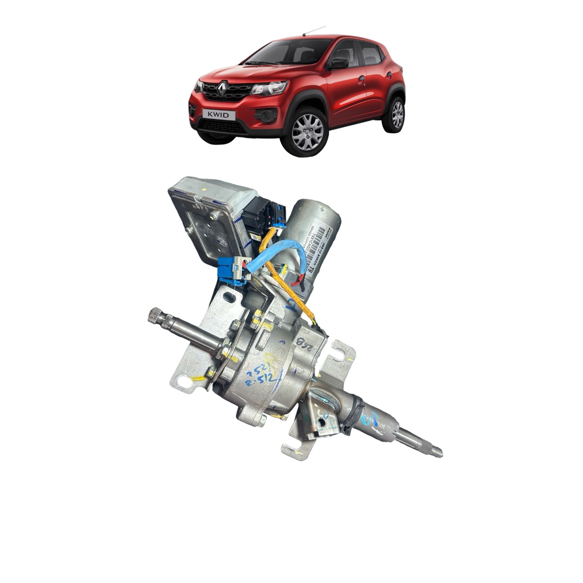Coluna Direção Elétrico  Kwid 2018 Á 2022 A2C9957980002 - Imagem 3