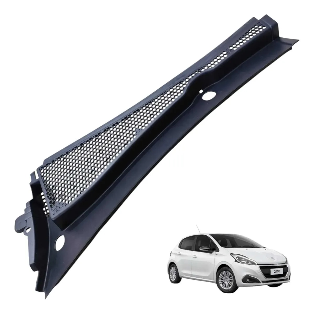 Grade Churrasqueira Esquerda Peugeot 208 2014