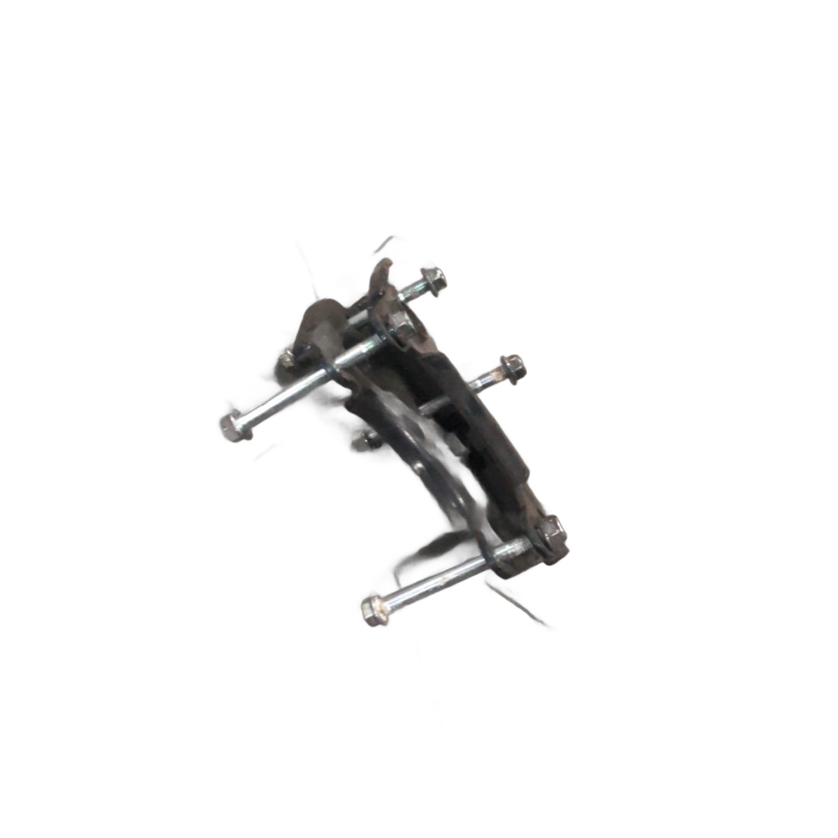 Par Alça Suporte De Motor Dk 150 Haojue Usado Preto - Imagem 2