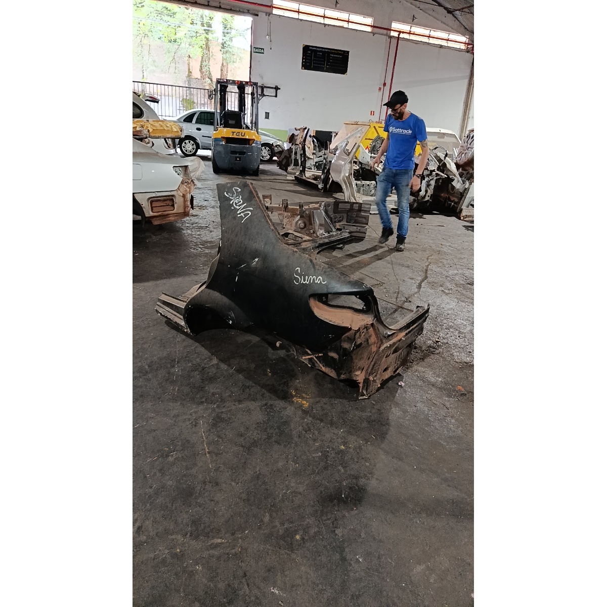 CORTE LATERAL ESQUERDA FIAT SIENA - Imagem 2