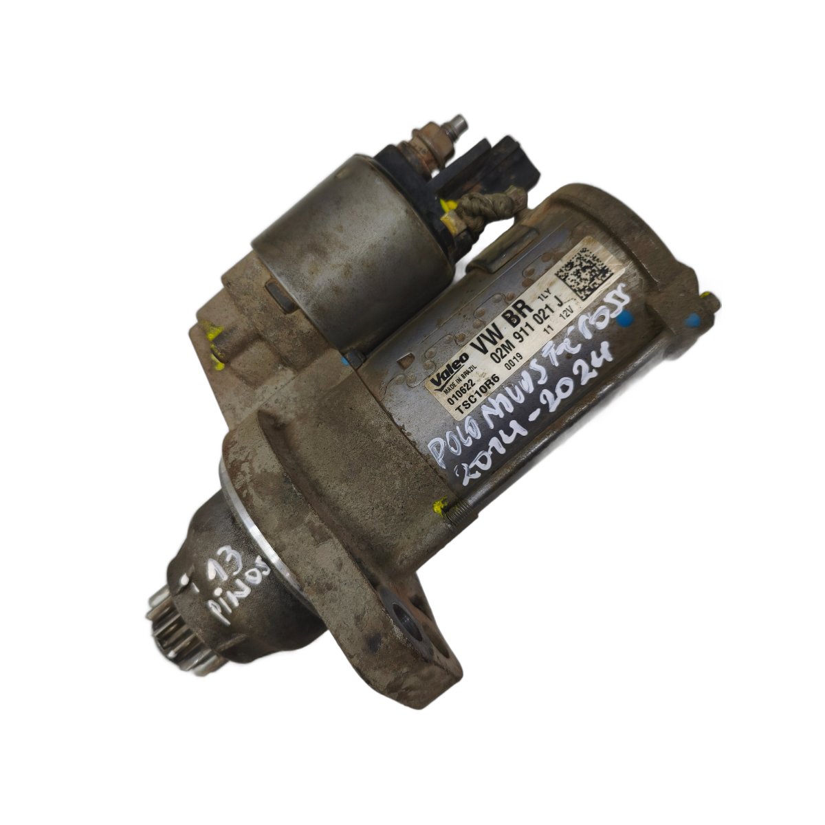 Motor Partida Polo Virtus T-Cross Nivus Gol 02M911021J