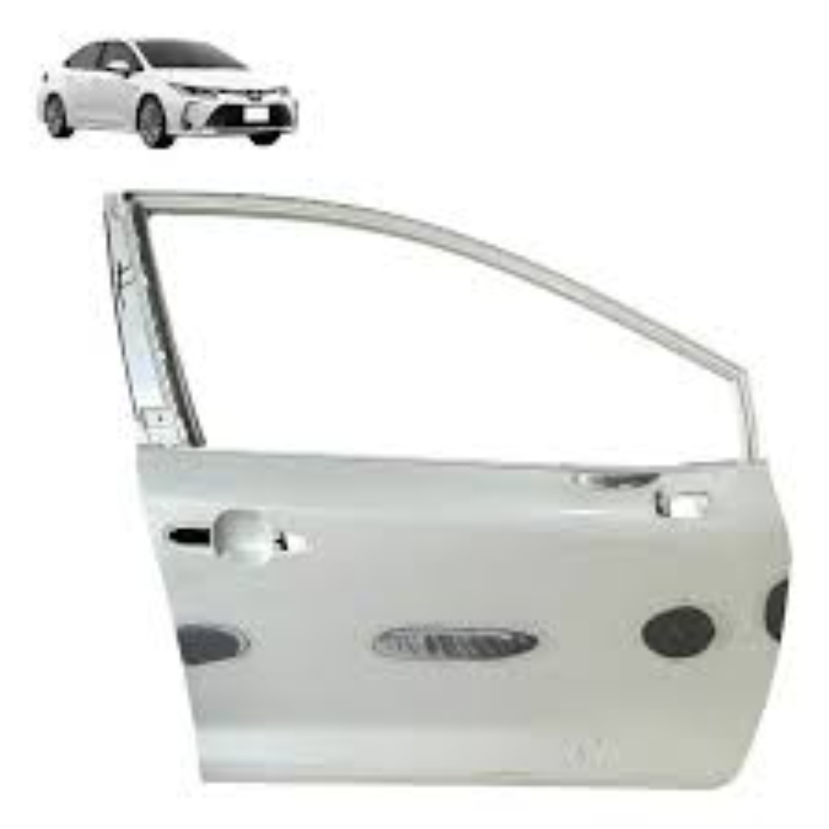 Porta Dianteira Direita Toyota Corolla 2021 a 2025