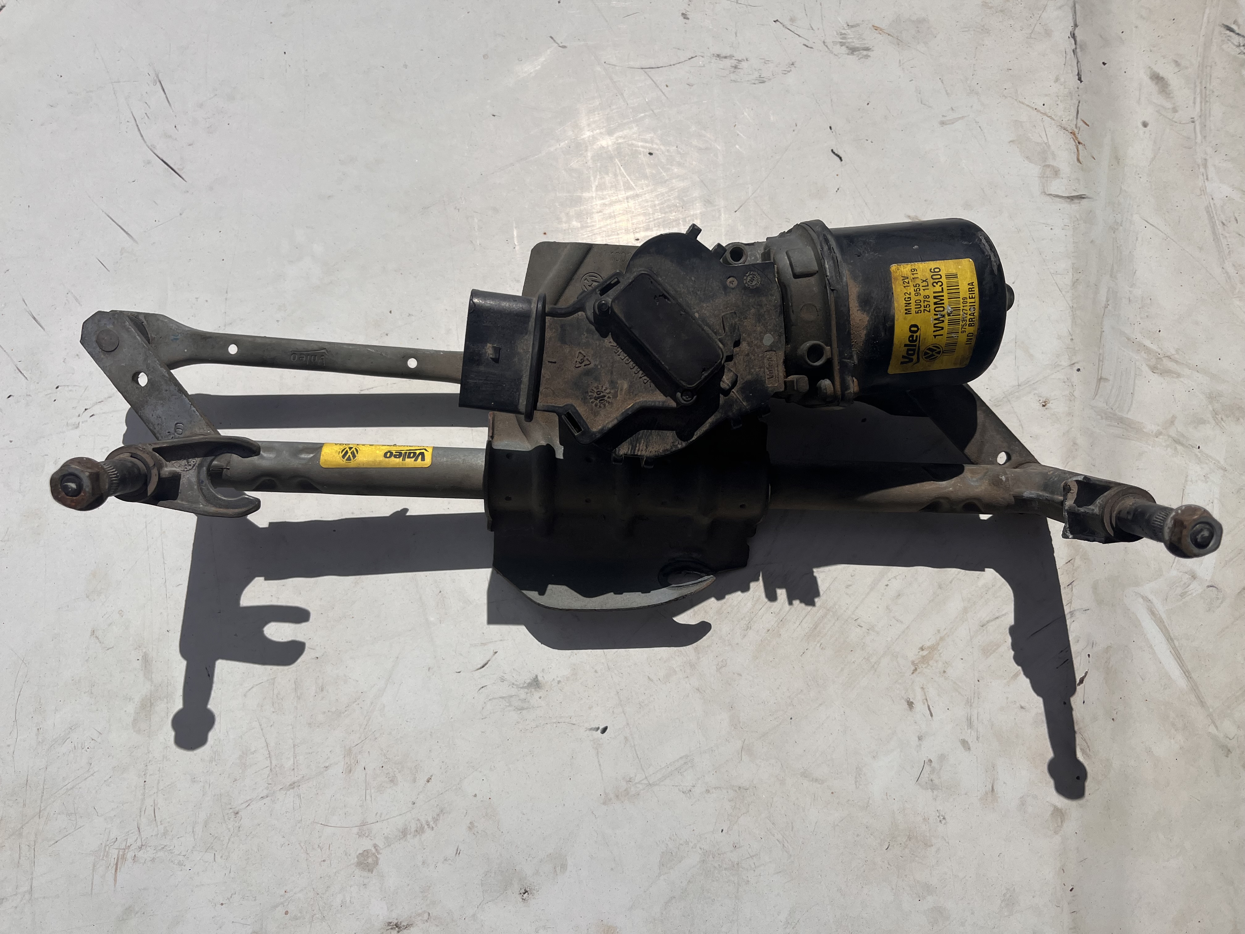 Motor Limpador Volkswagen 1VW0ML306 - Imagem 1