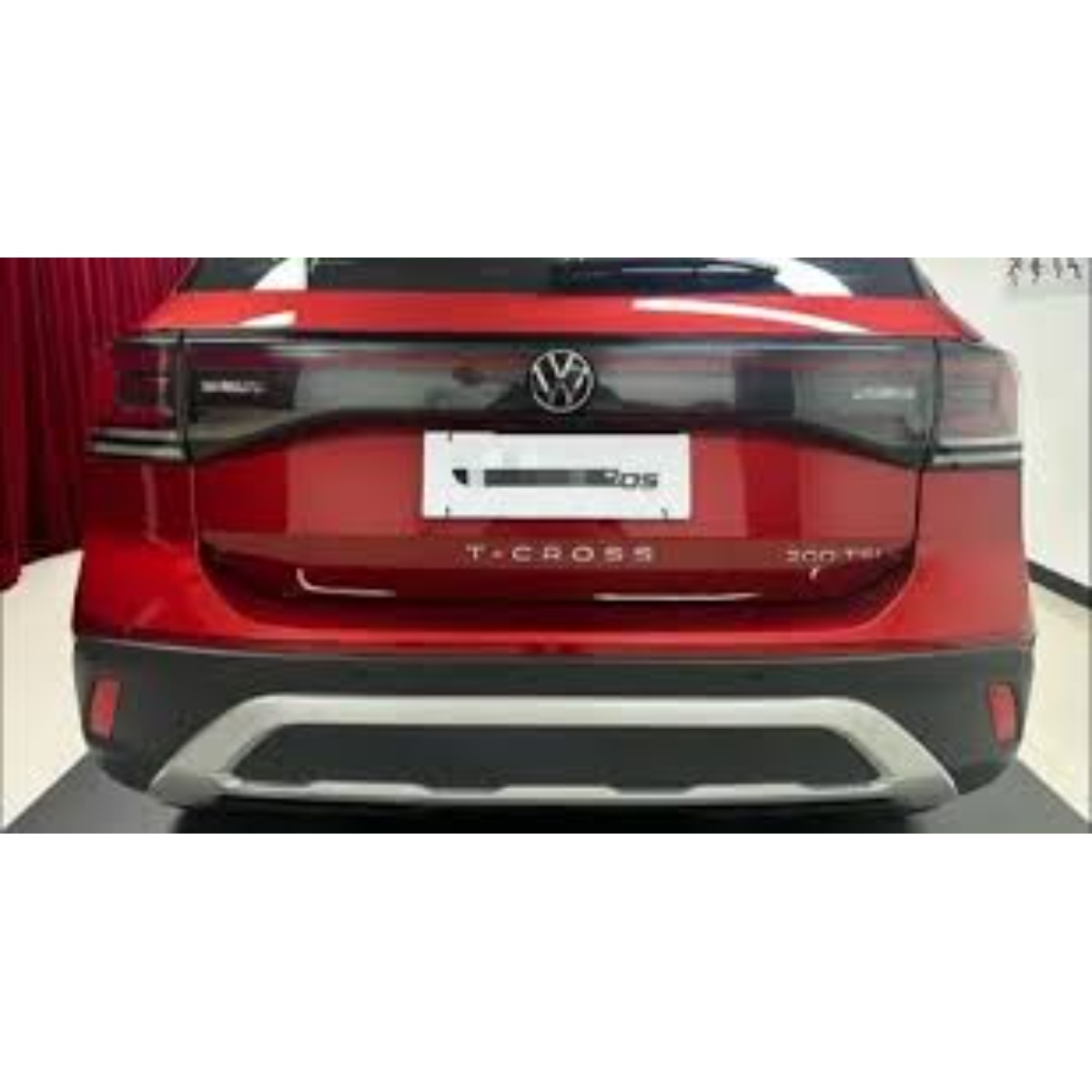 Parachoque Traseiro Volkswagen T-Cross 2024 a 2025 - Imagem 1