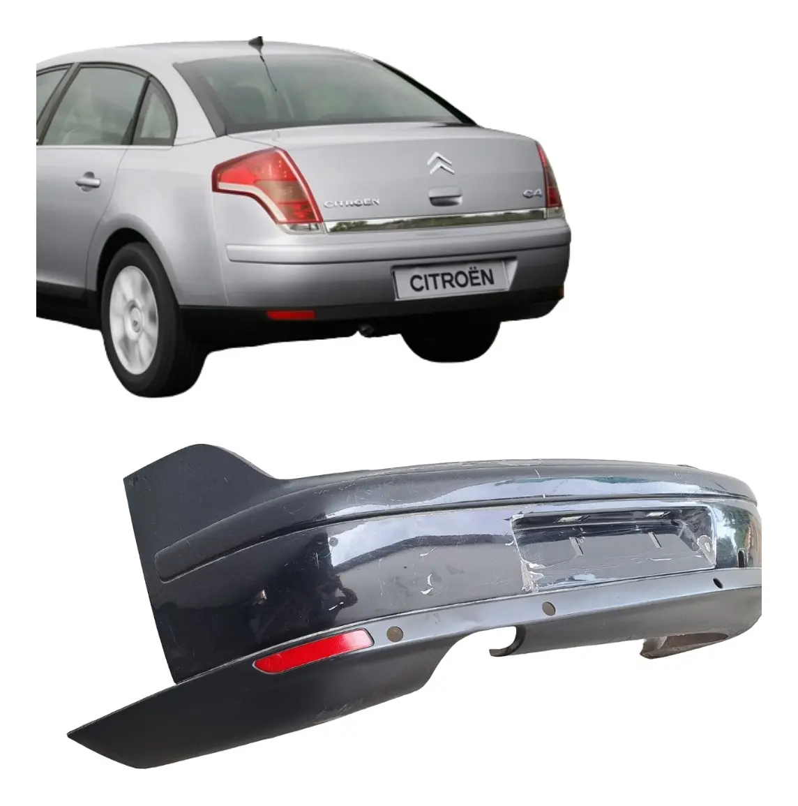 Parachoque Traseiro Citroën C4 Pallas