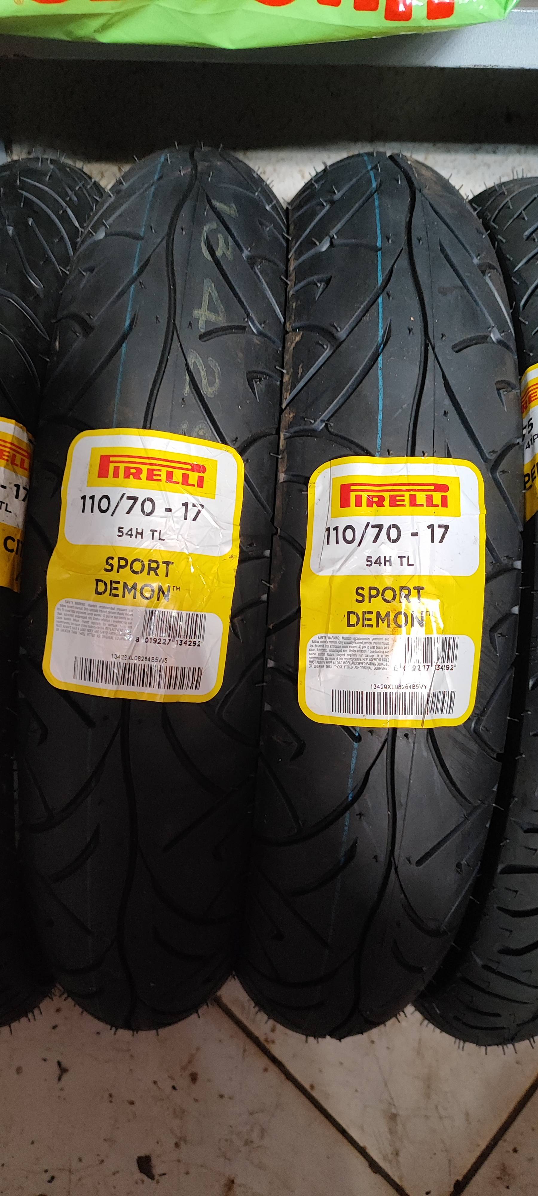 PIRELLI SPORT DEMON 110/ 70/ 17
