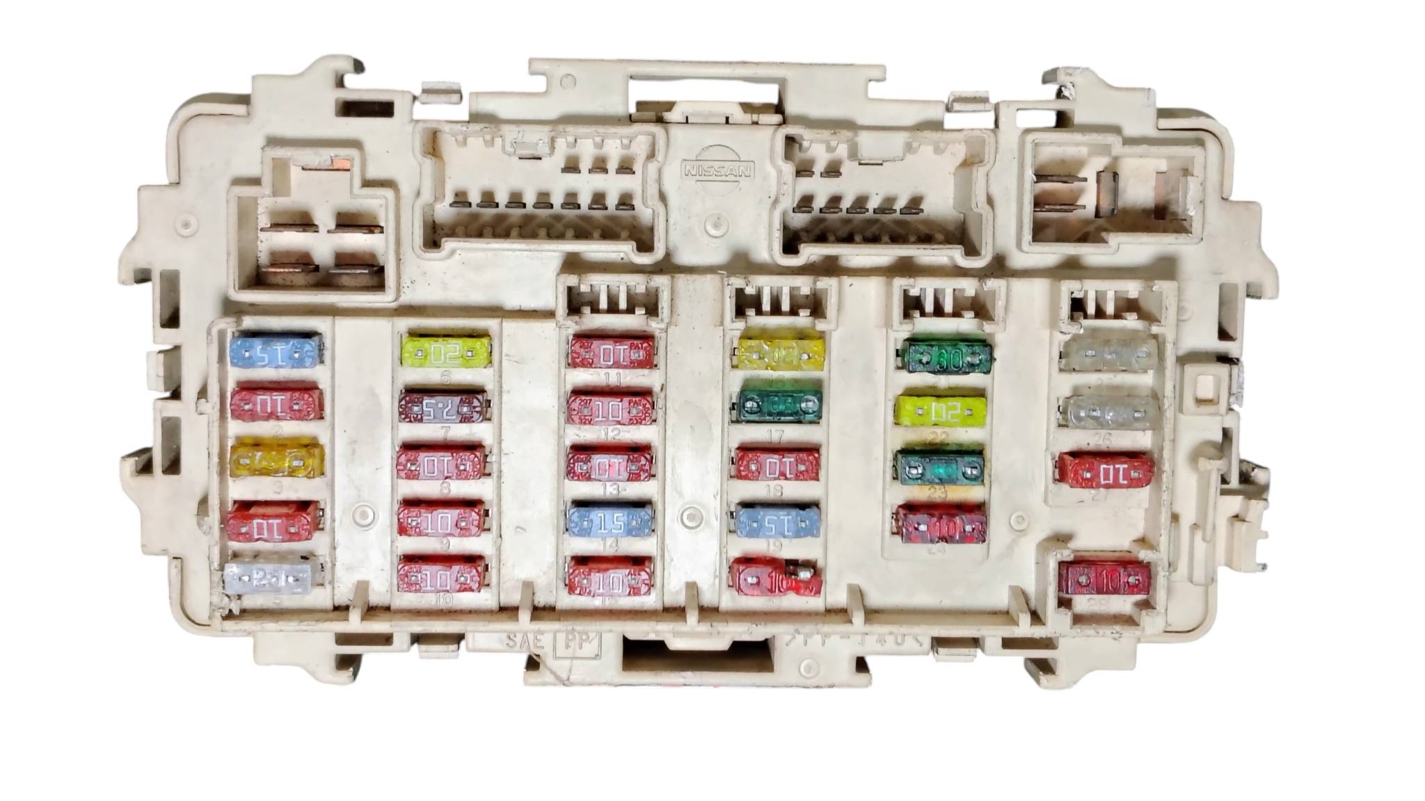 CAIXA FUSÍVEL NISSAN X-TRAIL T30 2.2 DIESEL RV-1537 ORIGINAL - Imagem 5