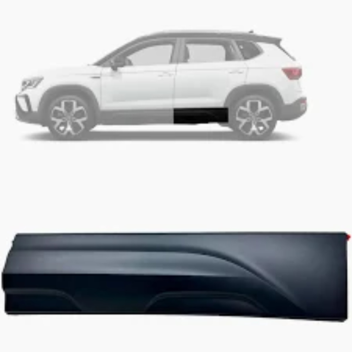 Porta Traseira Esquerda Volkswagen Taos 2022 A 2025