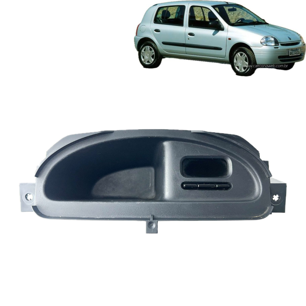 Relógio Digital Renault Clio RN 2002 7700421038 - Imagem 1