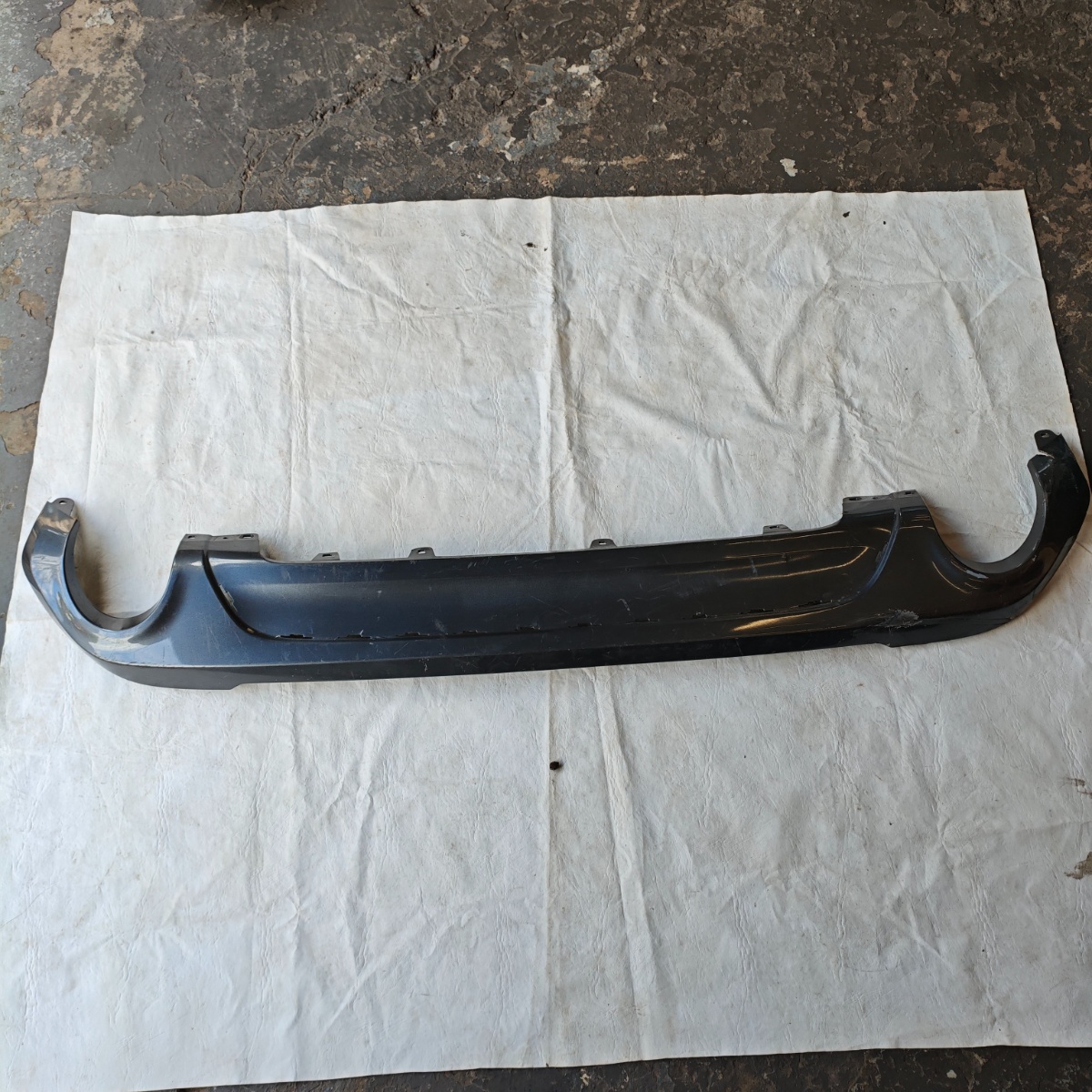 Moldura do Parachoque Traseiro BMW X1 2016 ate 2020