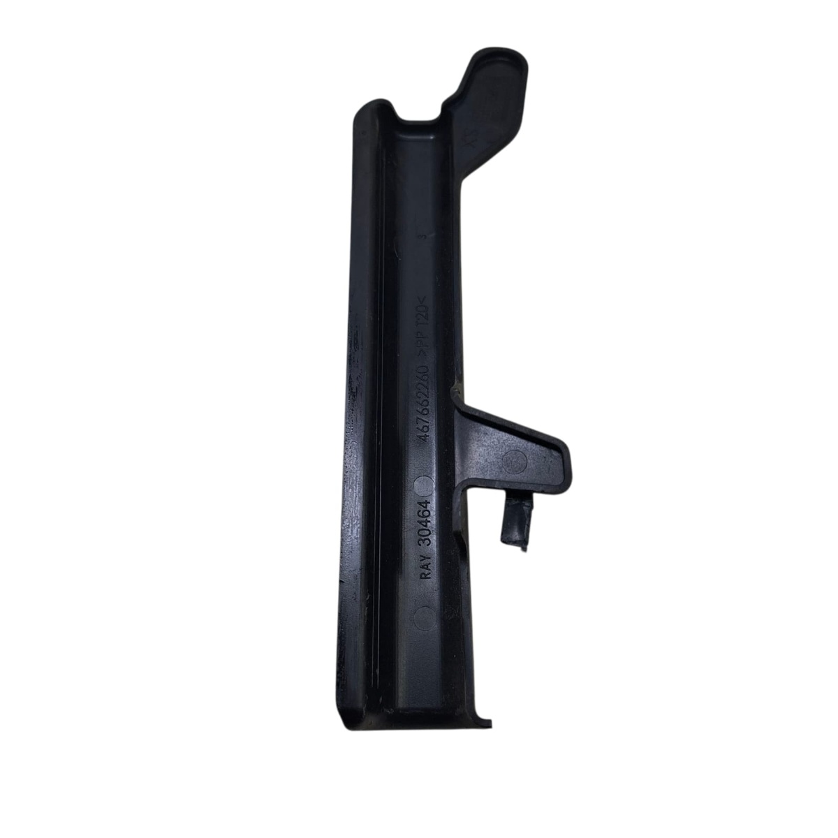 Puxador Porta Traseira Esquerda Fiat Siena 2013 Preto - Imagem 2