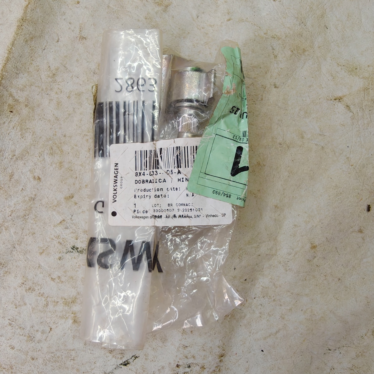 Dobradiça De Porta Jetta 2018 2019 2020 2021 2022 Original