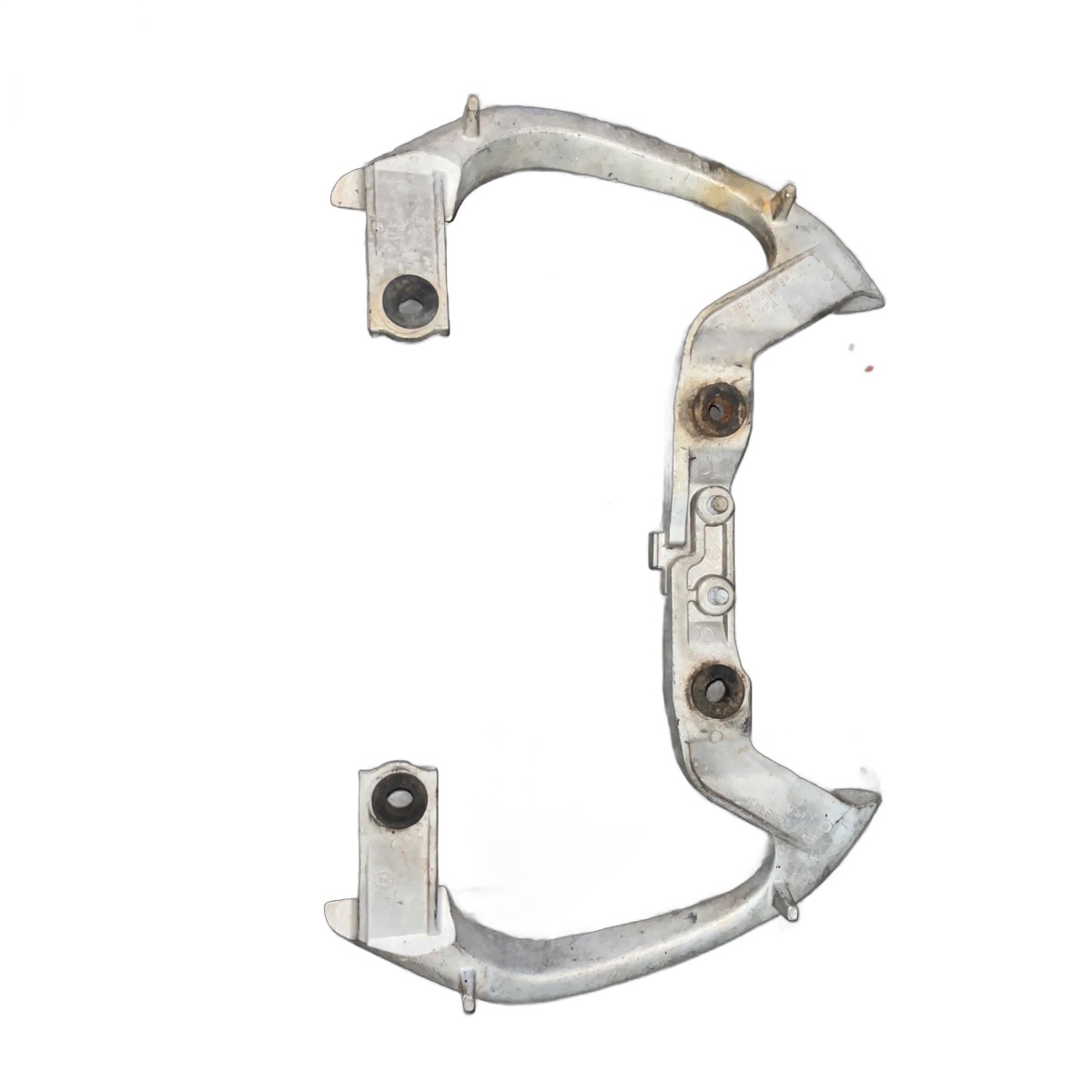 Suporte Alça Traseira Do Garupa Nx Falcon 400 01/08 Usado Prata - Imagem 3