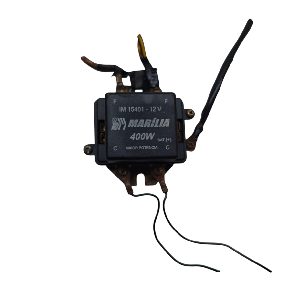 Rele Duplo Farol 16A 400W 12V S/ Fusível Proteção Original - Imagem 1