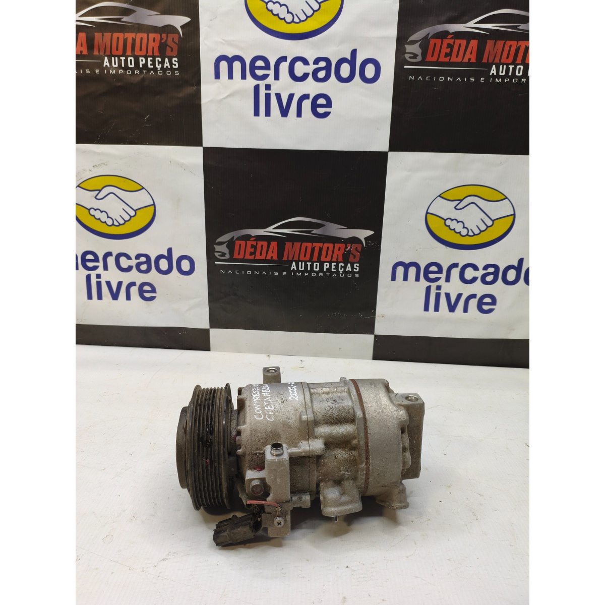 Compressor Ar Condicionado Creta Hb20 1.0 Tgdi Dve12G2 Dw - Imagem 6