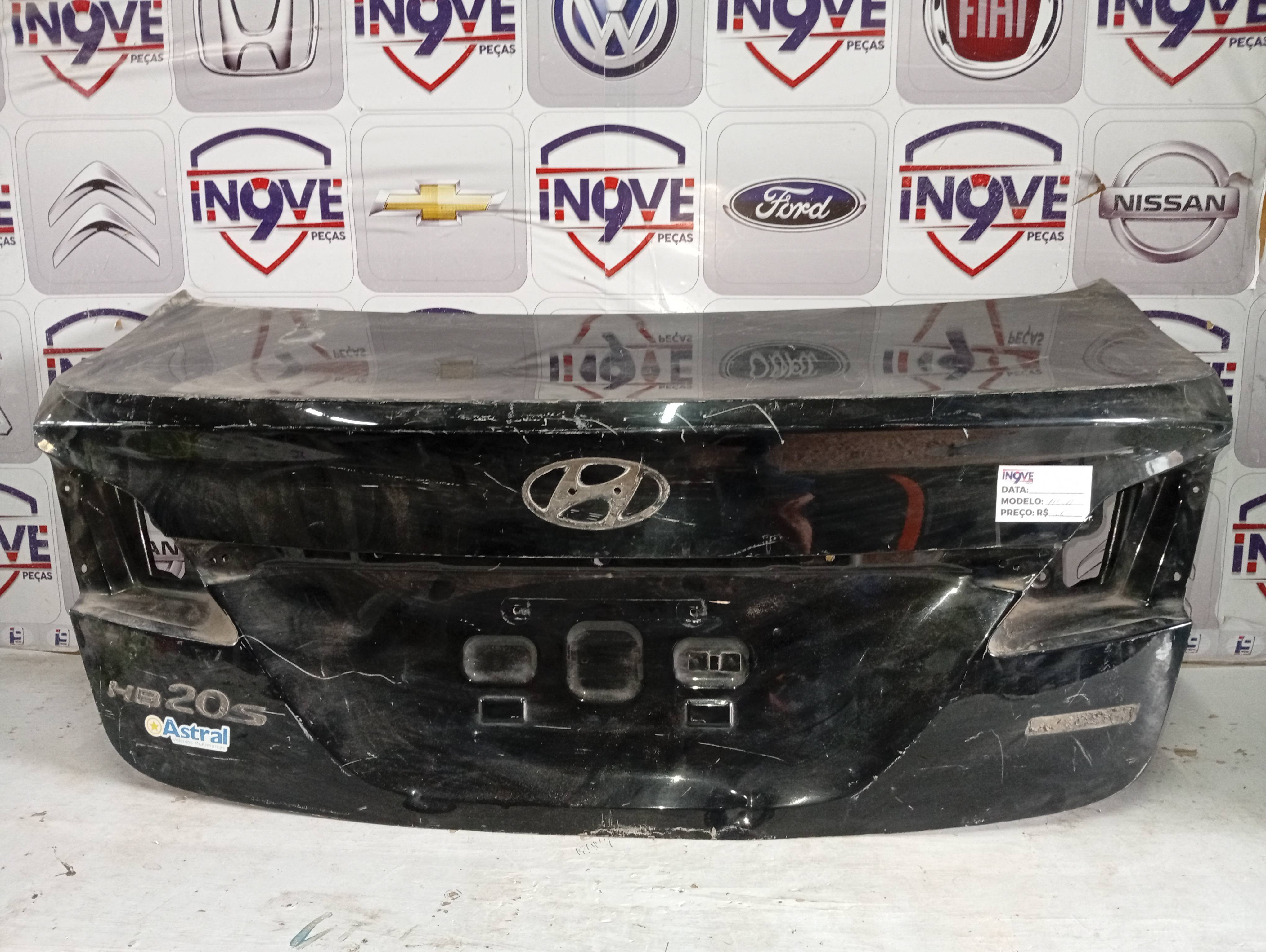 Tampa Traseira Hyundai HB20 Sedan