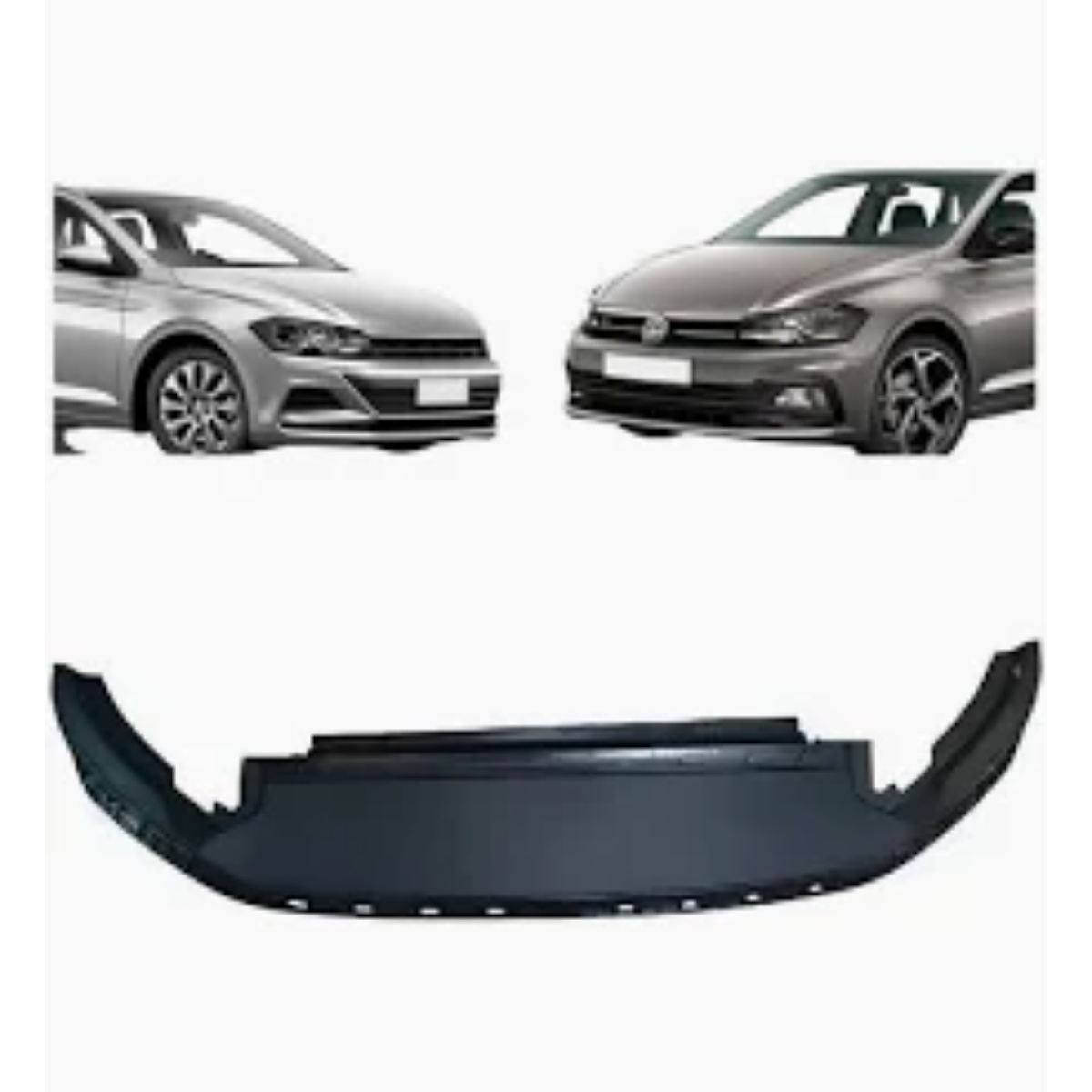 Spoiler Inferior Para-choque Dianteiro VW Polo e Virtus