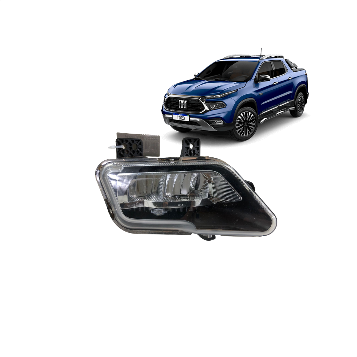 FAROL MILHA LED ESQUERDO TORO 2024 IN. (COM DETALHE)