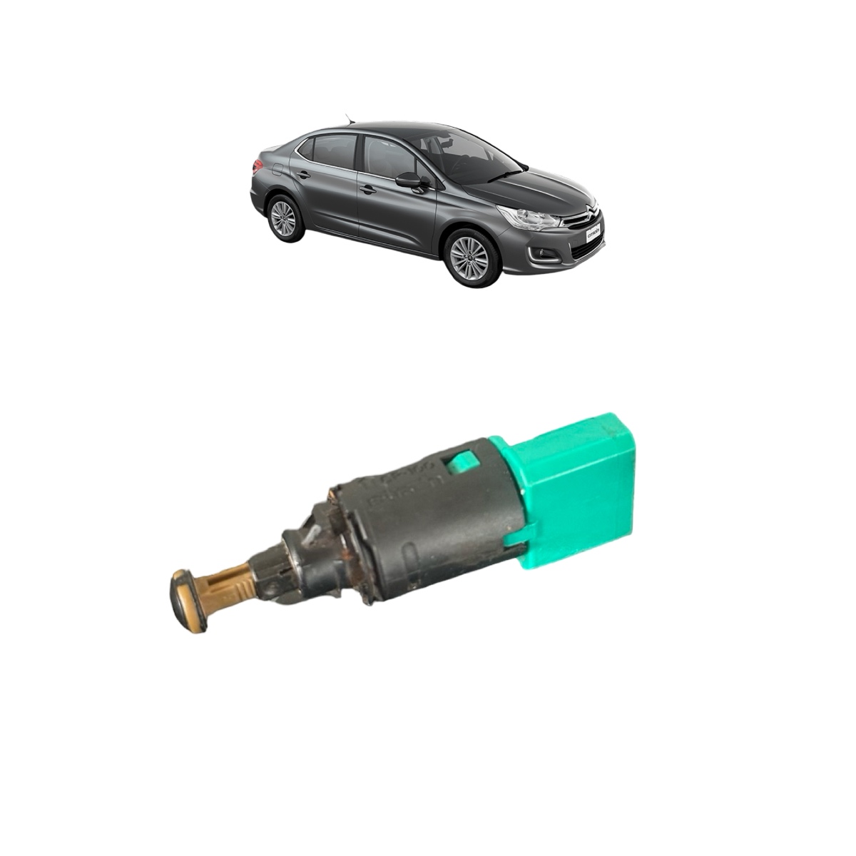 Interruptor Pedal Freio  Citroen  C4 4 Pinos Original - Imagem 4